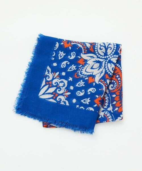 GIANNI LO GIUDICE / ジャンニ・ロ・ジュディチェ マフラー・ショール・スヌード・ストール | [洗える]スクエアサラサストール | 詳細13