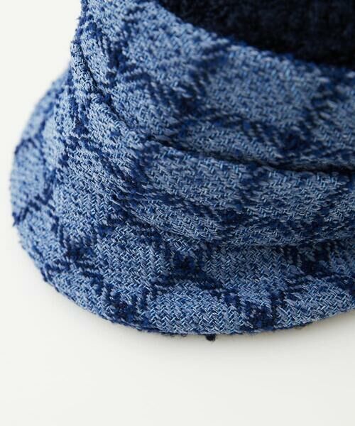 GIANNI LO GIUDICE / ジャンニ・ロ・ジュディチェ キャップ | ブークレーチェック柄イタリアハット | 詳細14