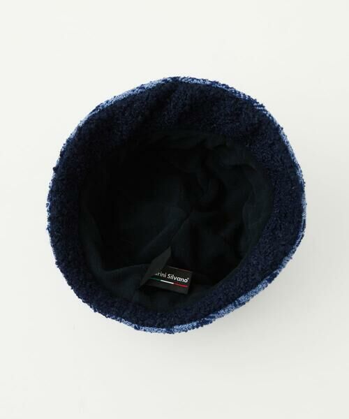 GIANNI LO GIUDICE / ジャンニ・ロ・ジュディチェ キャップ | ブークレーチェック柄イタリアハット | 詳細15