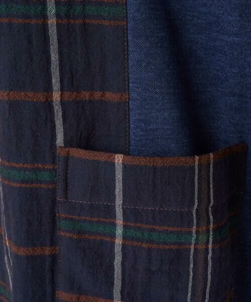 GIANNI LO GIUDICE / ジャンニ・ロ・ジュディチェ シャツ・ブラウス | [洗える・日本製]二重織チェックプルオーバーブラウス | 詳細12