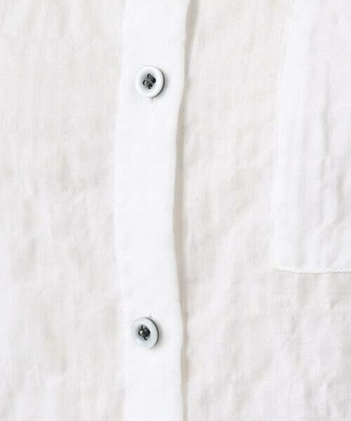 GIANNI LO GIUDICE / ジャンニ・ロ・ジュディチェ シャツ・ブラウス | [洗える・日本製]ヘリンボンシャーリングブラウス | 詳細10