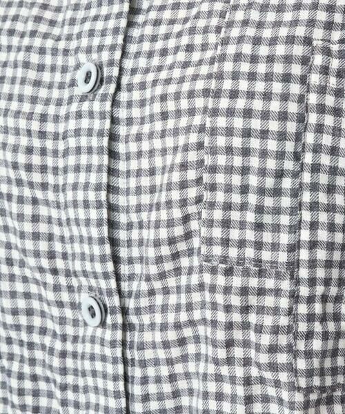 GIANNI LO GIUDICE / ジャンニ・ロ・ジュディチェ シャツ・ブラウス | [洗える・日本製]ヘリンボンシャーリングブラウス | 詳細29