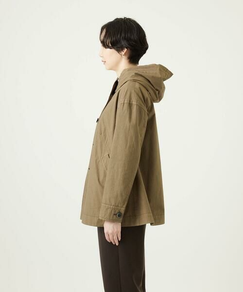 GIANNI LO GIUDICE / ジャンニ・ロ・ジュディチェ セットアップ | [洗える]コットンタイプライターフーディージャケット | 詳細2