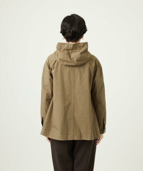 GIANNI LO GIUDICE / ジャンニ・ロ・ジュディチェ セットアップ | [洗える]コットンタイプライターフーディージャケット | 詳細3