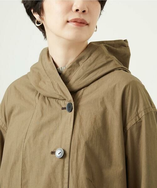 GIANNI LO GIUDICE / ジャンニ・ロ・ジュディチェ セットアップ | [洗える]コットンタイプライターフーディージャケット | 詳細4