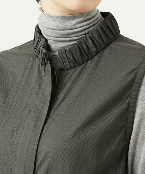 GIANNI LO GIUDICE / ジャンニ・ロ・ジュディチェ セットアップ | [洗える]マイクロストライプストレッチロングベスト | 詳細14