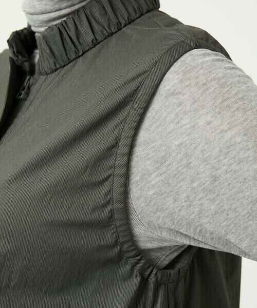 GIANNI LO GIUDICE / ジャンニ・ロ・ジュディチェ セットアップ | [洗える]マイクロストライプストレッチロングベスト | 詳細15