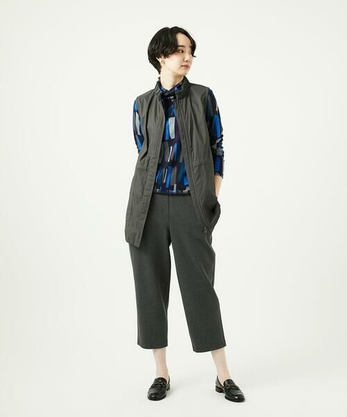 GIANNI LO GIUDICE / ジャンニ・ロ・ジュディチェ セットアップ | [洗える]マイクロストライプストレッチロングベスト | 詳細25