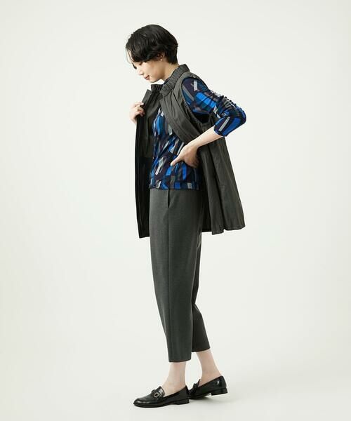 GIANNI LO GIUDICE / ジャンニ・ロ・ジュディチェ セットアップ | [洗える]マイクロストライプストレッチロングベスト | 詳細26