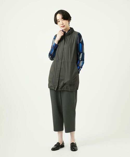 GIANNI LO GIUDICE / ジャンニ・ロ・ジュディチェ セットアップ | [洗える]マイクロストライプストレッチロングベスト | 詳細27