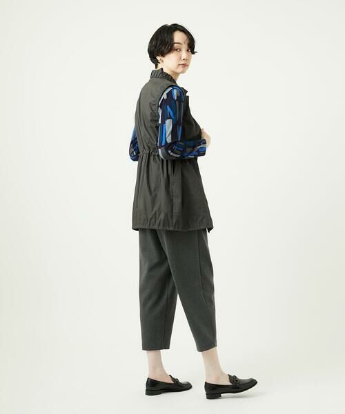 GIANNI LO GIUDICE / ジャンニ・ロ・ジュディチェ セットアップ | [洗える]マイクロストライプストレッチロングベスト | 詳細30