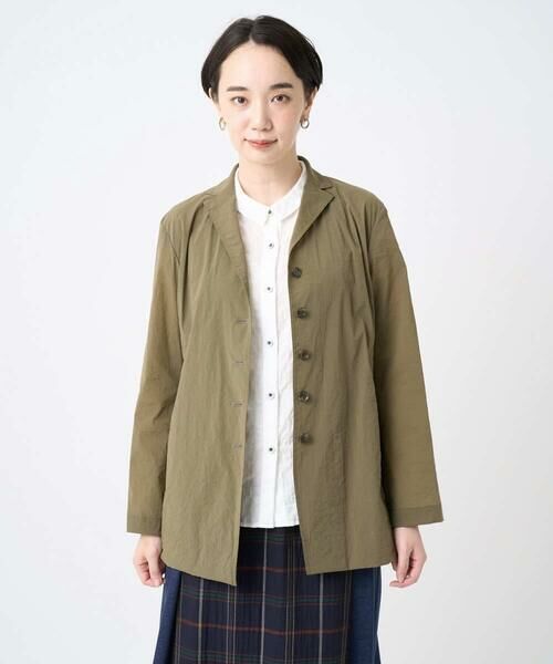 GIANNI LO GIUDICE / ジャンニ・ロ・ジュディチェ セットアップ | [洗える・日本製]クレイペーパーナイロンライトジャケット | 詳細1