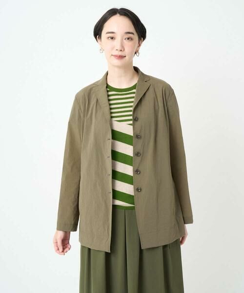 GIANNI LO GIUDICE / ジャンニ・ロ・ジュディチェ セットアップ | [洗える・日本製]クレイペーパーナイロンライトジャケット | 詳細2