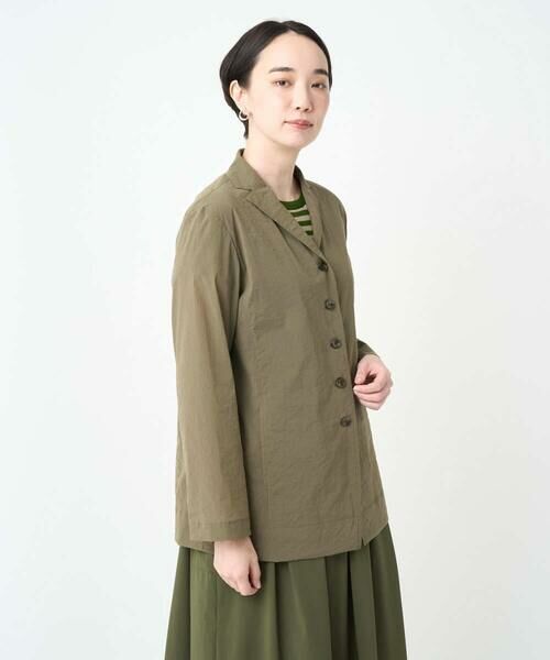 GIANNI LO GIUDICE / ジャンニ・ロ・ジュディチェ セットアップ | [洗える・日本製]クレイペーパーナイロンライトジャケット | 詳細4