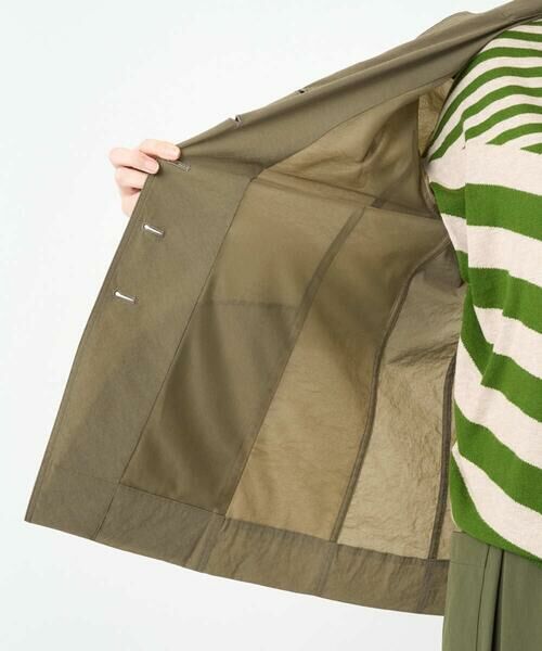 GIANNI LO GIUDICE / ジャンニ・ロ・ジュディチェ セットアップ | [洗える・日本製]クレイペーパーナイロンライトジャケット | 詳細6