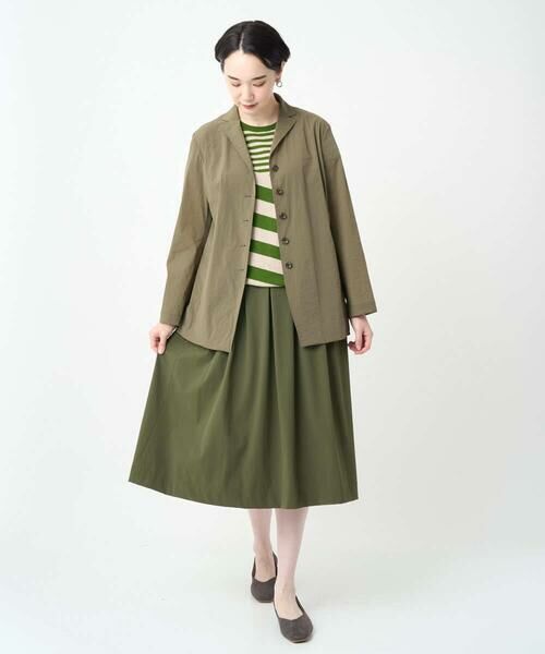 GIANNI LO GIUDICE / ジャンニ・ロ・ジュディチェ セットアップ | [洗える・日本製]クレイペーパーナイロンライトジャケット | 詳細9