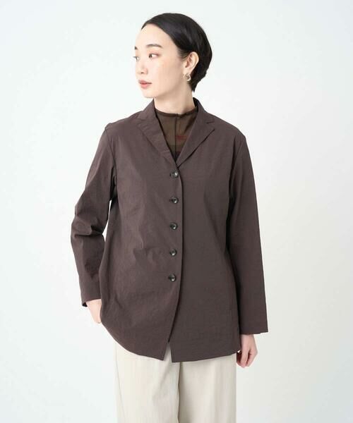 GIANNI LO GIUDICE / ジャンニ・ロ・ジュディチェ セットアップ | [洗える・日本製]クレイペーパーナイロンライトジャケット | 詳細13