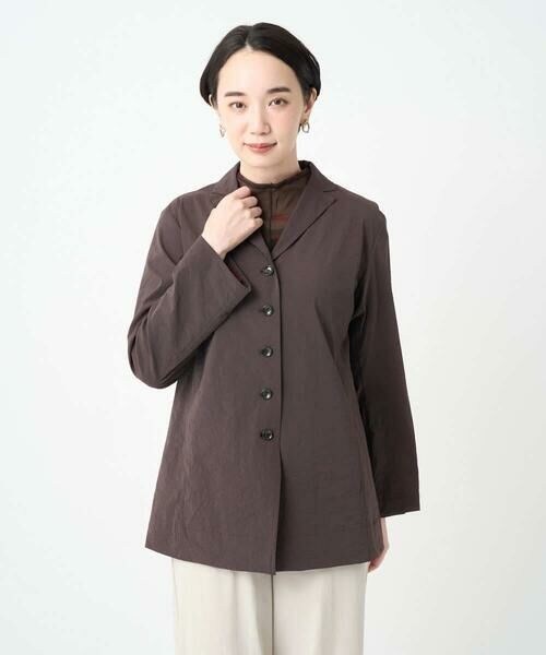 GIANNI LO GIUDICE / ジャンニ・ロ・ジュディチェ セットアップ | [洗える・日本製]クレイペーパーナイロンライトジャケット | 詳細17