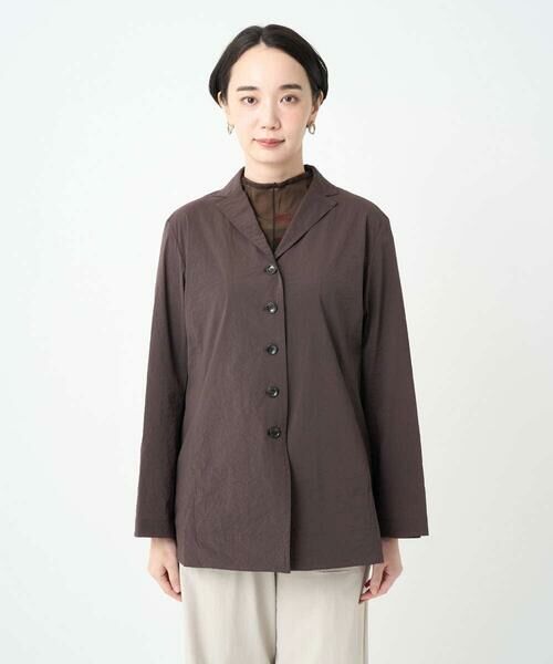 GIANNI LO GIUDICE / ジャンニ・ロ・ジュディチェ セットアップ | [洗える・日本製]クレイペーパーナイロンライトジャケット | 詳細18