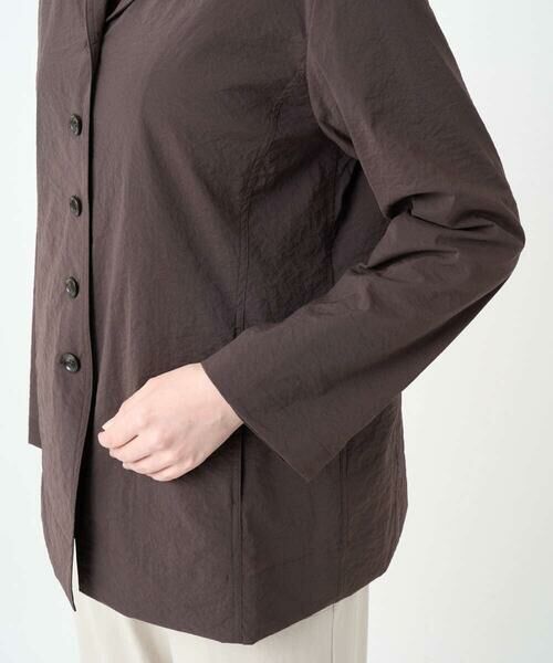 GIANNI LO GIUDICE / ジャンニ・ロ・ジュディチェ セットアップ | [洗える・日本製]クレイペーパーナイロンライトジャケット | 詳細22