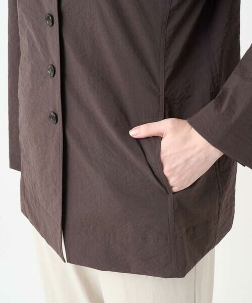 GIANNI LO GIUDICE / ジャンニ・ロ・ジュディチェ セットアップ | [洗える・日本製]クレイペーパーナイロンライトジャケット | 詳細23