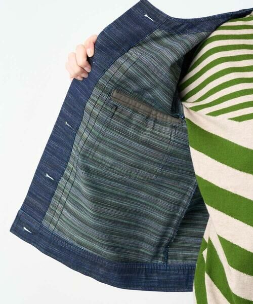 GIANNI LO GIUDICE / ジャンニ・ロ・ジュディチェ セットアップ | [洗える]レインボーデニムジャケット | 詳細16