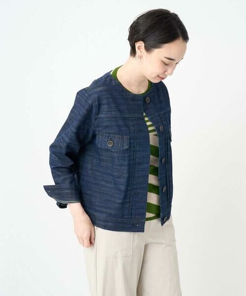 GIANNI LO GIUDICE / ジャンニ・ロ・ジュディチェ セットアップ | [洗える]レインボーデニムジャケット | 詳細6