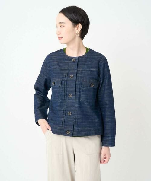 GIANNI LO GIUDICE / ジャンニ・ロ・ジュディチェ セットアップ | [洗える]レインボーデニムジャケット | 詳細7