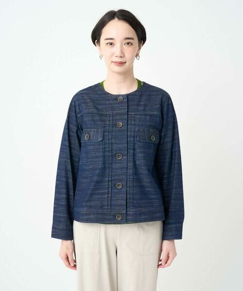 GIANNI LO GIUDICE / ジャンニ・ロ・ジュディチェ セットアップ | [洗える]レインボーデニムジャケット | 詳細9