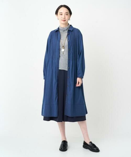 GIANNI LO GIUDICE / ジャンニ・ロ・ジュディチェ ロング・マキシ丈ワンピース | [接触冷感・洗える]ビヨンドデニムワンピース | 詳細12