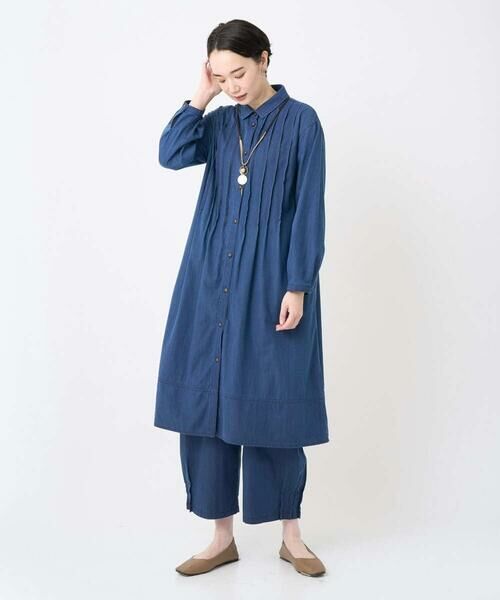 GIANNI LO GIUDICE / ジャンニ・ロ・ジュディチェ ロング・マキシ丈ワンピース | [接触冷感・洗える]ビヨンドデニムワンピース | 詳細15