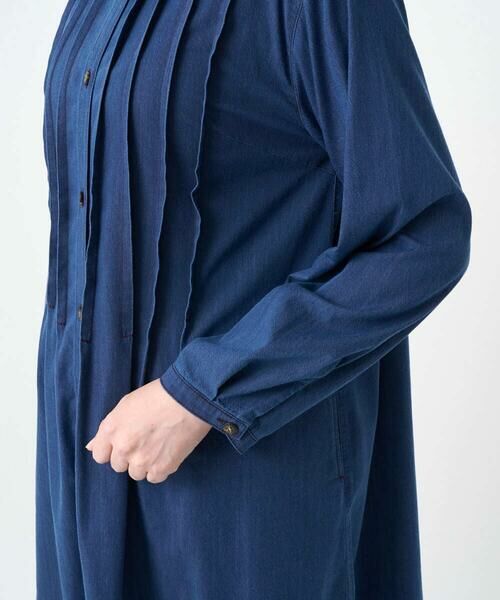 GIANNI LO GIUDICE / ジャンニ・ロ・ジュディチェ ロング・マキシ丈ワンピース | [接触冷感・洗える]ビヨンドデニムワンピース | 詳細6