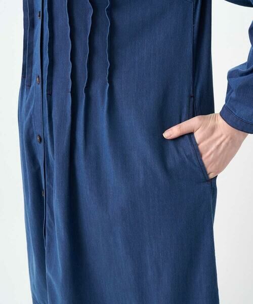 GIANNI LO GIUDICE / ジャンニ・ロ・ジュディチェ ロング・マキシ丈ワンピース | [接触冷感・洗える]ビヨンドデニムワンピース | 詳細7