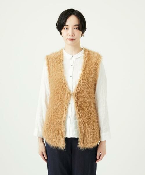 GIANNI LO GIUDICE / ジャンニ・ロ・ジュディチェ ニット・セーター | フェザーヤーンニットベスト | 詳細11