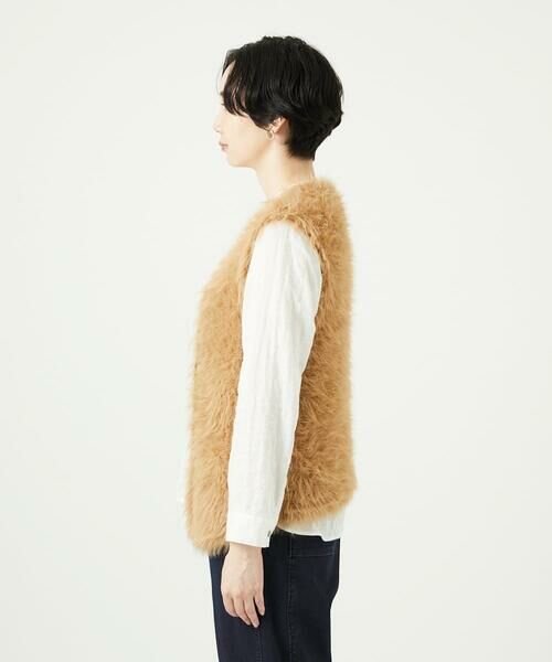 GIANNI LO GIUDICE / ジャンニ・ロ・ジュディチェ ニット・セーター | フェザーヤーンニットベスト | 詳細12