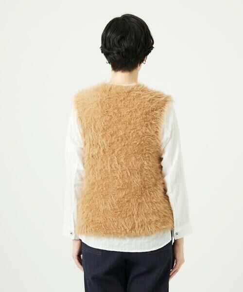 GIANNI LO GIUDICE / ジャンニ・ロ・ジュディチェ ニット・セーター | フェザーヤーンニットベスト | 詳細13