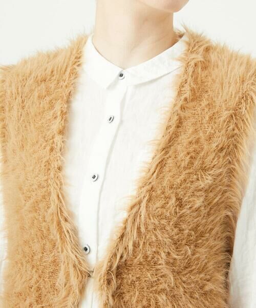 GIANNI LO GIUDICE / ジャンニ・ロ・ジュディチェ ニット・セーター | フェザーヤーンニットベスト | 詳細14