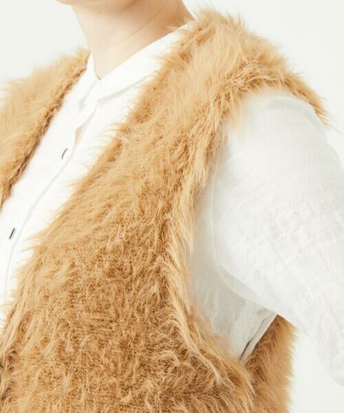 GIANNI LO GIUDICE / ジャンニ・ロ・ジュディチェ ニット・セーター | フェザーヤーンニットベスト | 詳細15