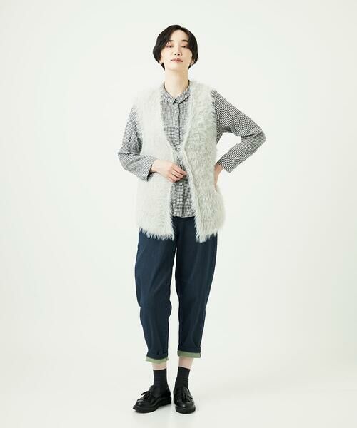 GIANNI LO GIUDICE / ジャンニ・ロ・ジュディチェ ニット・セーター | フェザーヤーンニットベスト | 詳細22