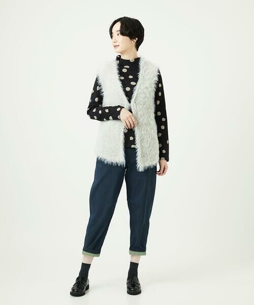 GIANNI LO GIUDICE / ジャンニ・ロ・ジュディチェ ニット・セーター | フェザーヤーンニットベスト | 詳細24