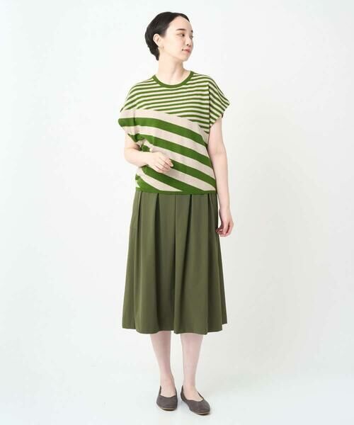 GIANNI LO GIUDICE / ジャンニ・ロ・ジュディチェ ニット・セーター | [洗える]シルク混ボーダーニット | 詳細10