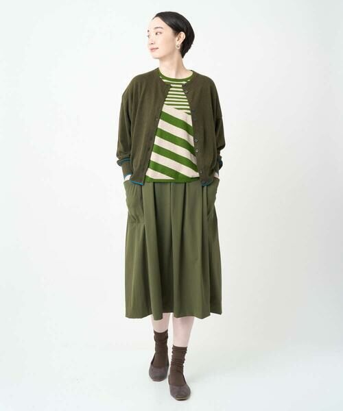 GIANNI LO GIUDICE / ジャンニ・ロ・ジュディチェ ニット・セーター | [洗える]シルク混ボーダーニット | 詳細11