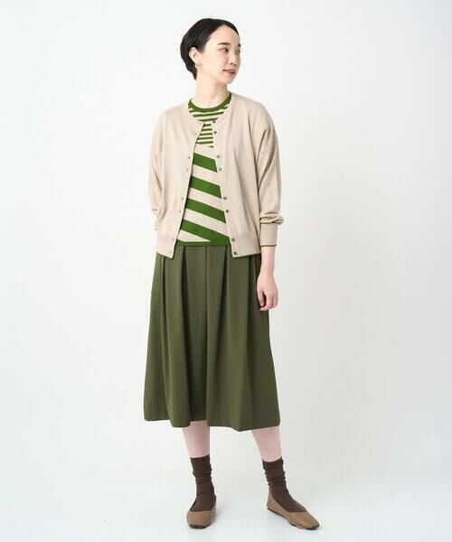 GIANNI LO GIUDICE / ジャンニ・ロ・ジュディチェ ニット・セーター | [洗える]シルク混ボーダーニット | 詳細15