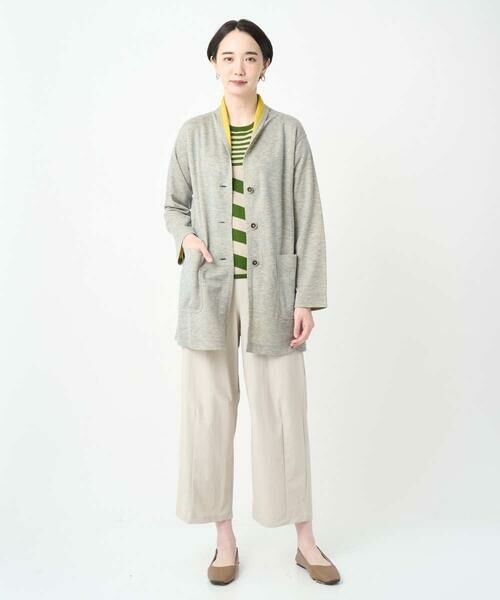 GIANNI LO GIUDICE / ジャンニ・ロ・ジュディチェ ニット・セーター | [洗える]シルク混ボーダーニット | 詳細17