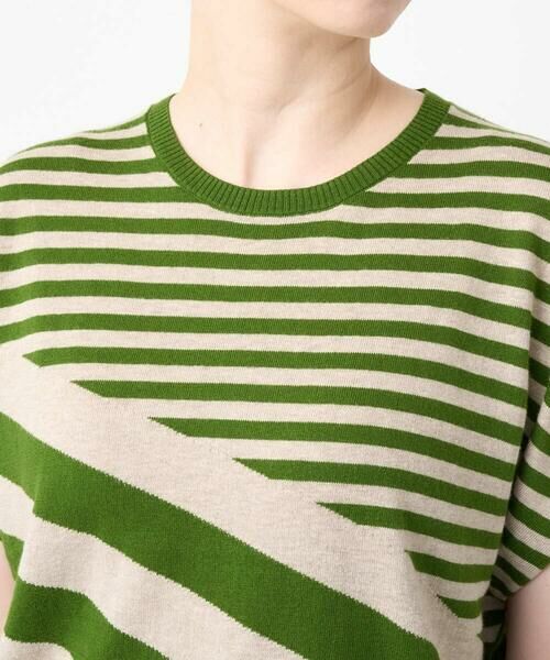GIANNI LO GIUDICE / ジャンニ・ロ・ジュディチェ ニット・セーター | [洗える]シルク混ボーダーニット | 詳細5