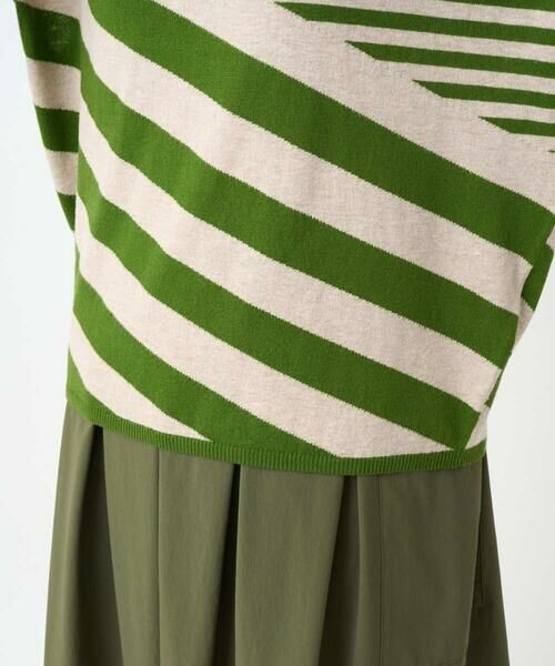 GIANNI LO GIUDICE / ジャンニ・ロ・ジュディチェ ニット・セーター | [洗える]シルク混ボーダーニット | 詳細7