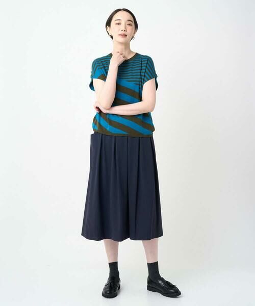 GIANNI LO GIUDICE / ジャンニ・ロ・ジュディチェ ニット・セーター | [洗える]シルク混ボーダーニット | 詳細23