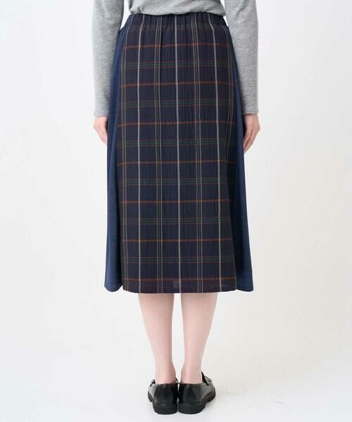 GIANNI LO GIUDICE / ジャンニ・ロ・ジュディチェ ロング・マキシ丈スカート | [洗える・日本製]二重織チェックスカート | 詳細6