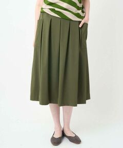 GIANNI LO GIUDICE / ジャンニ・ロ・ジュディチェ ロング・マキシ丈スカート | [洗える・日本製]ナイロンライトクロスストレッチスカート