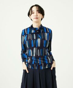 GIANNI LO GIUDICE / ジャンニ・ロ・ジュディチェ カットソー | [洗える・日本製]Tenリバースティックプリントカットソー